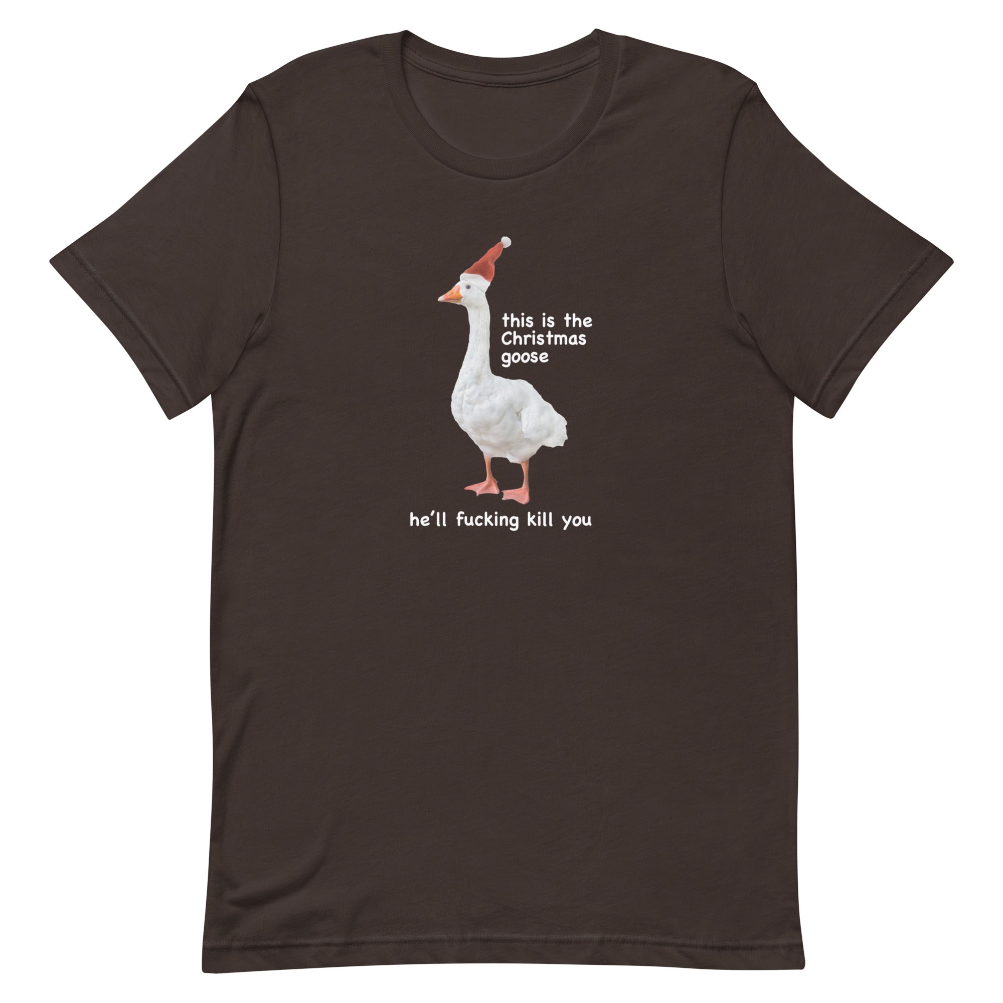 The Christmas Goose Unisex t-shirt