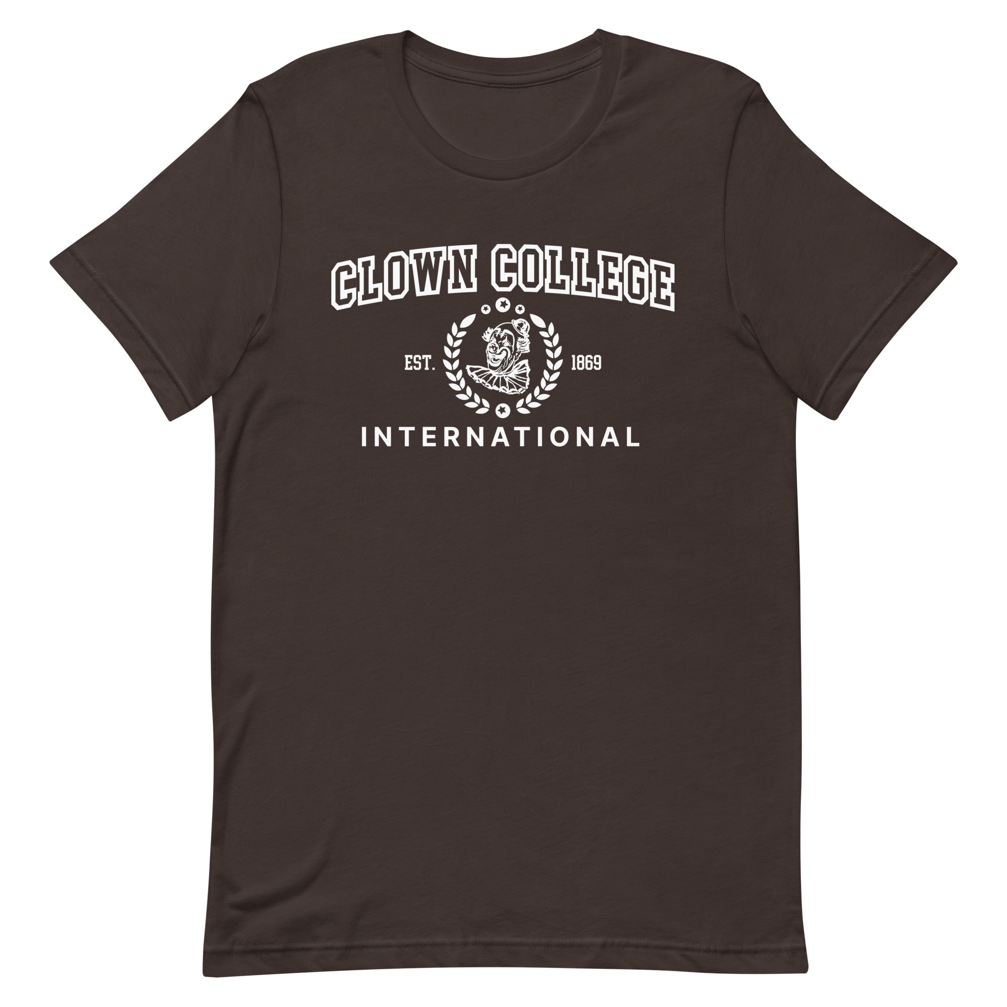 Clown College Unisex t-shirt