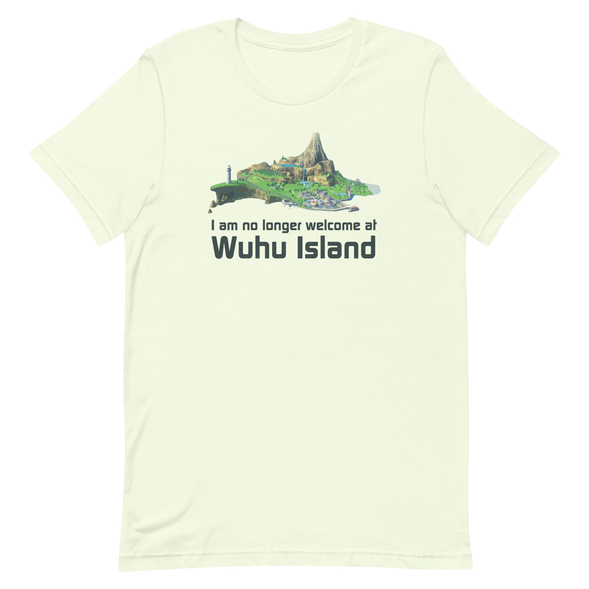 No Longer Welcome at Wuhu Island Unisex t-shirt