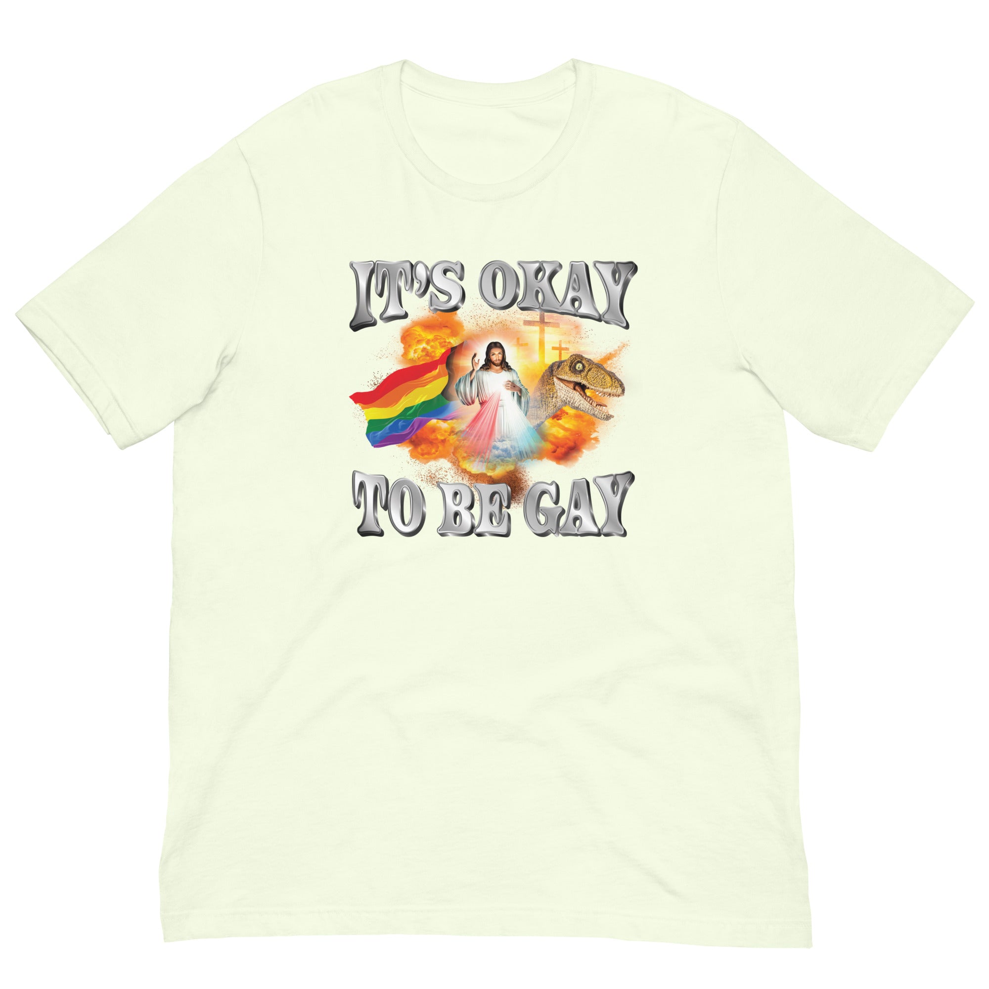 It's Okay to be Gay (Jesus) Unisex t-shirt