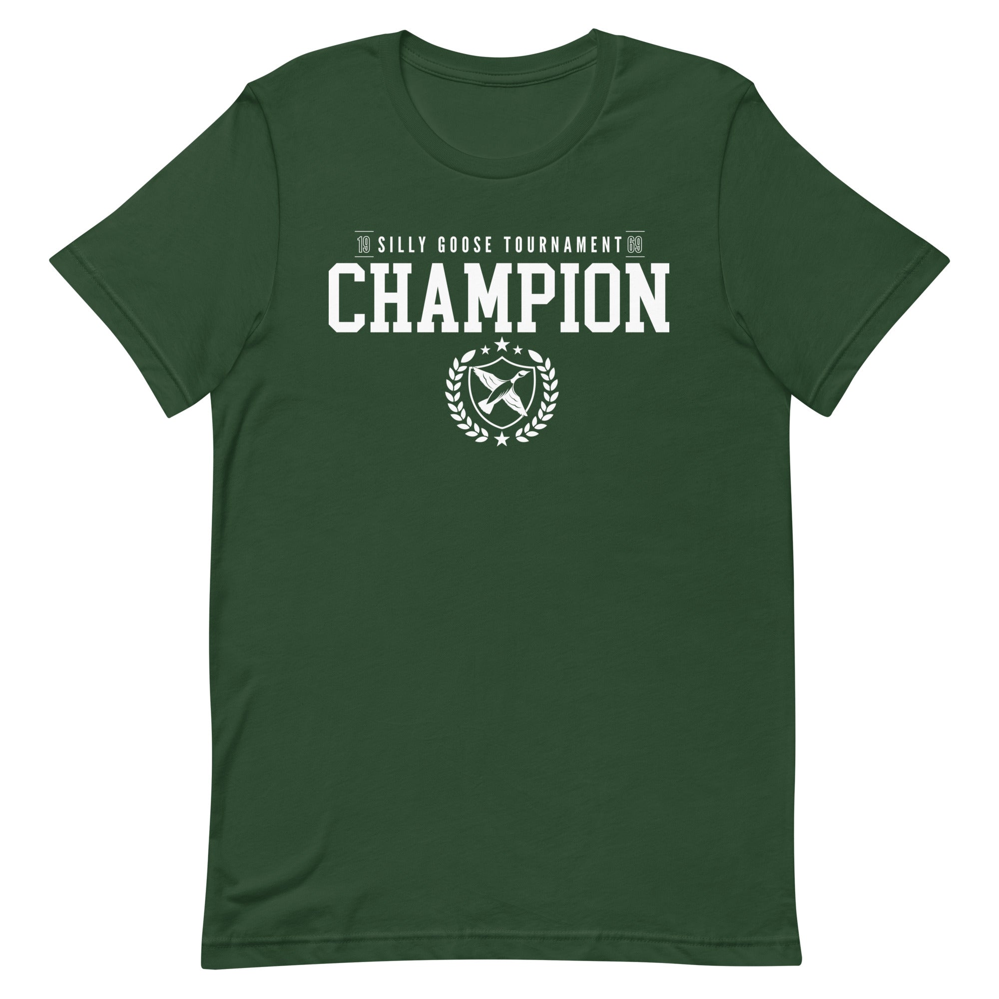 Silly Goose Tournament Champion Unisex t-shirt