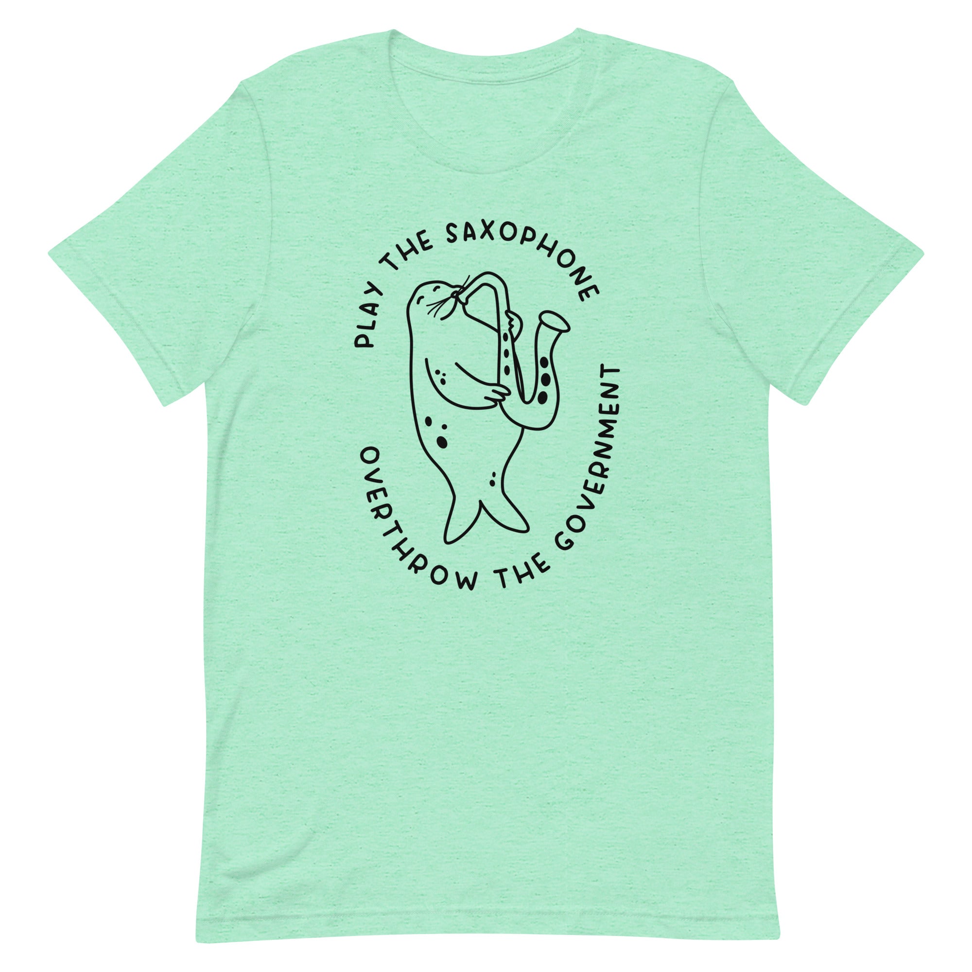 Play the Saxophone Unisex t-shirt