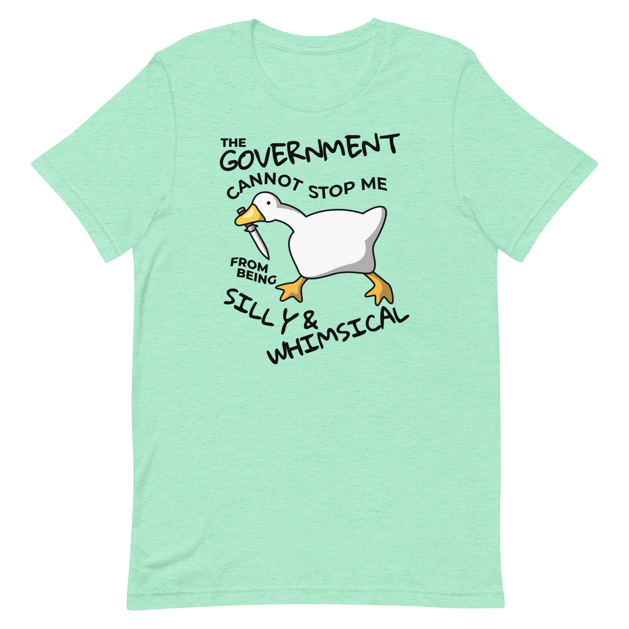 The Government Cannot Stop Me From Being Silly & Whimsical Unisex t-shirt