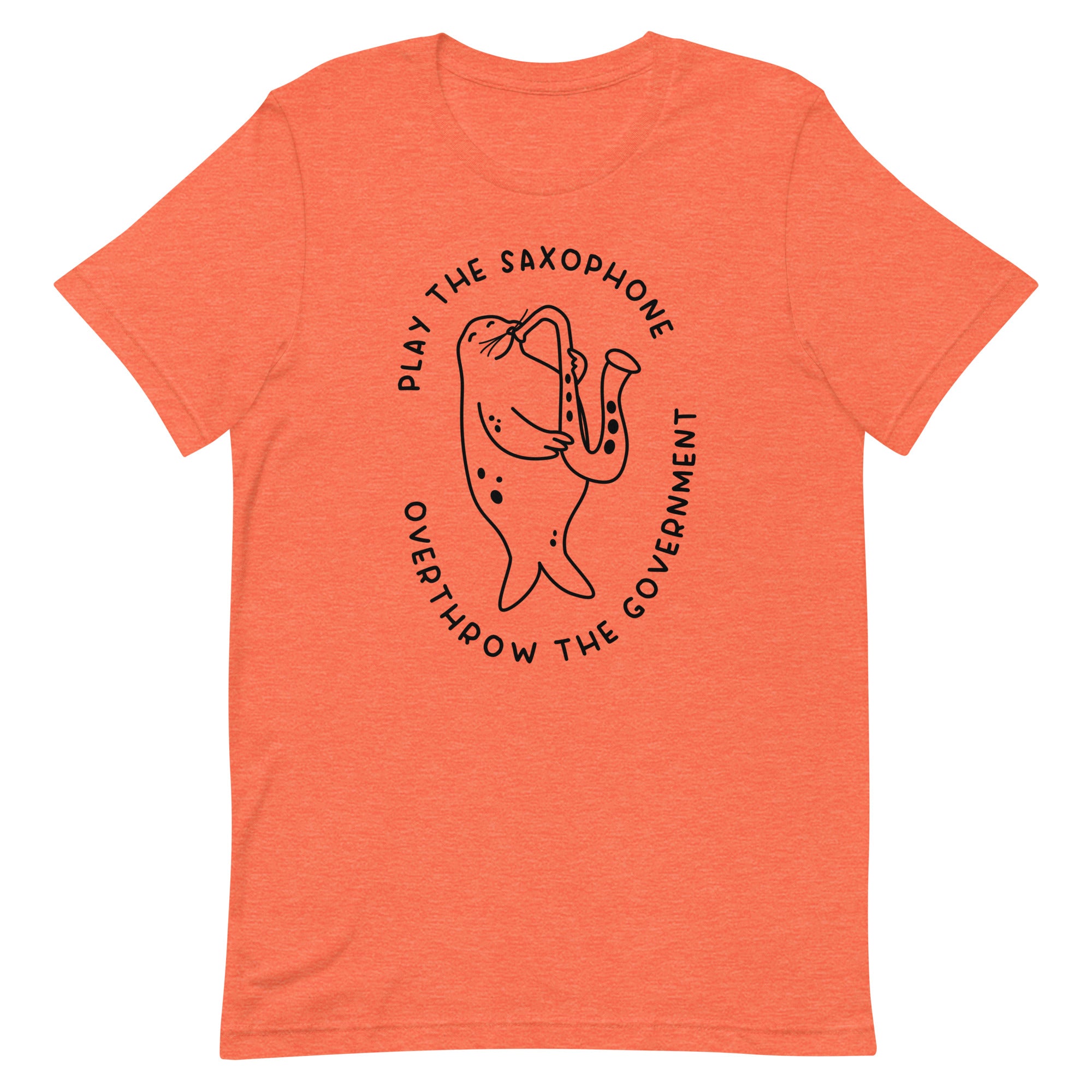 Play the Saxophone Unisex t-shirt