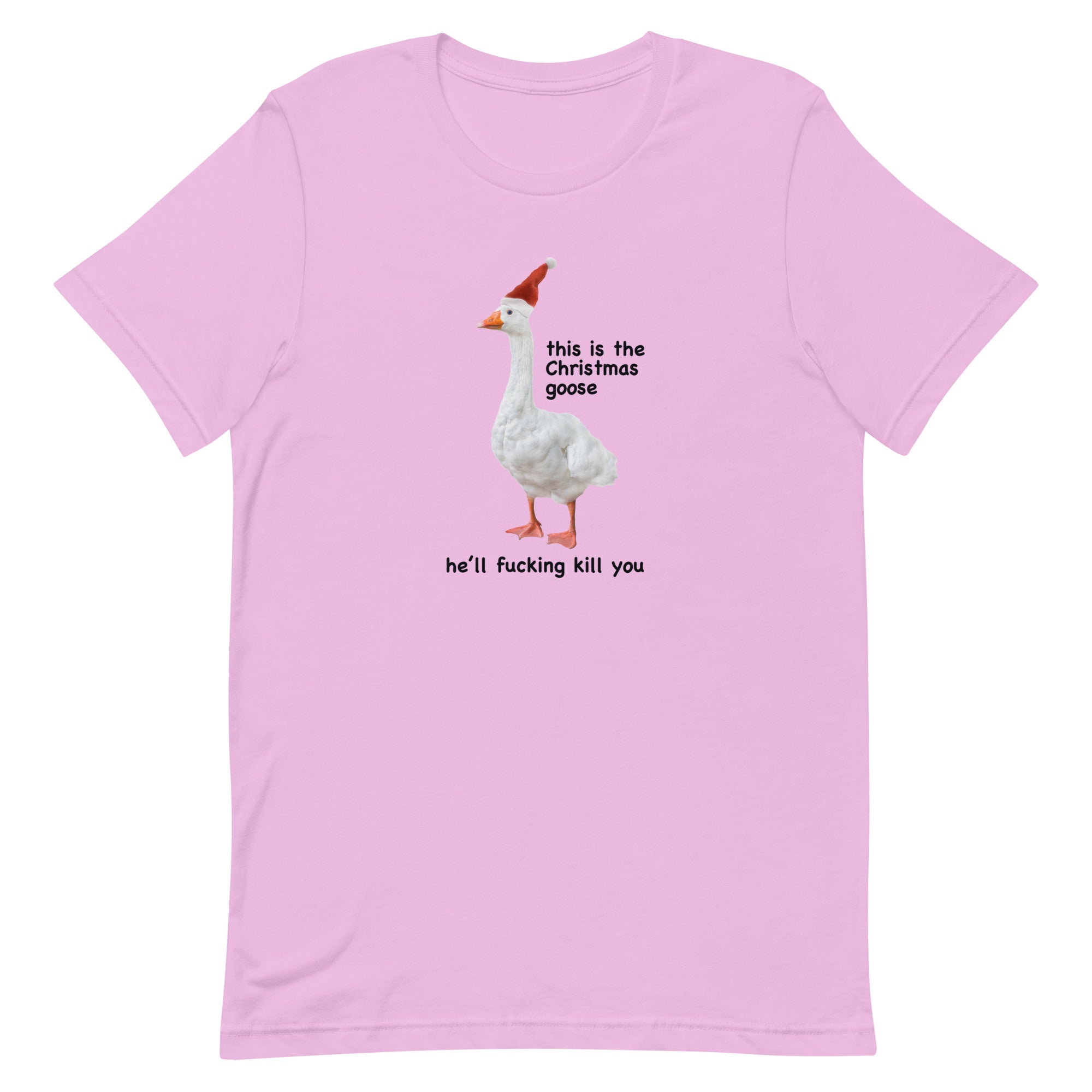 The Christmas Goose Unisex t-shirt