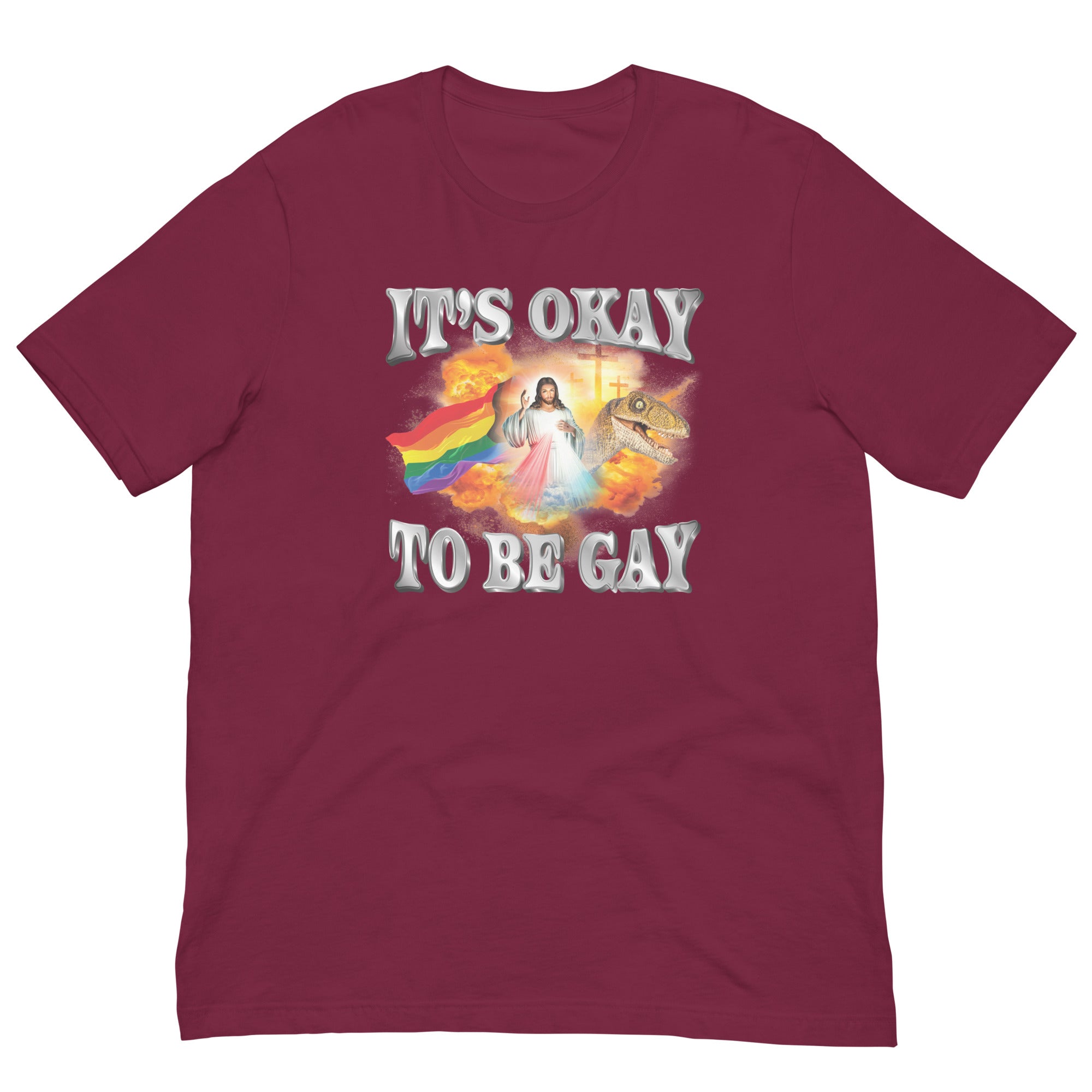 It's Okay to be Gay (Jesus) Unisex t-shirt