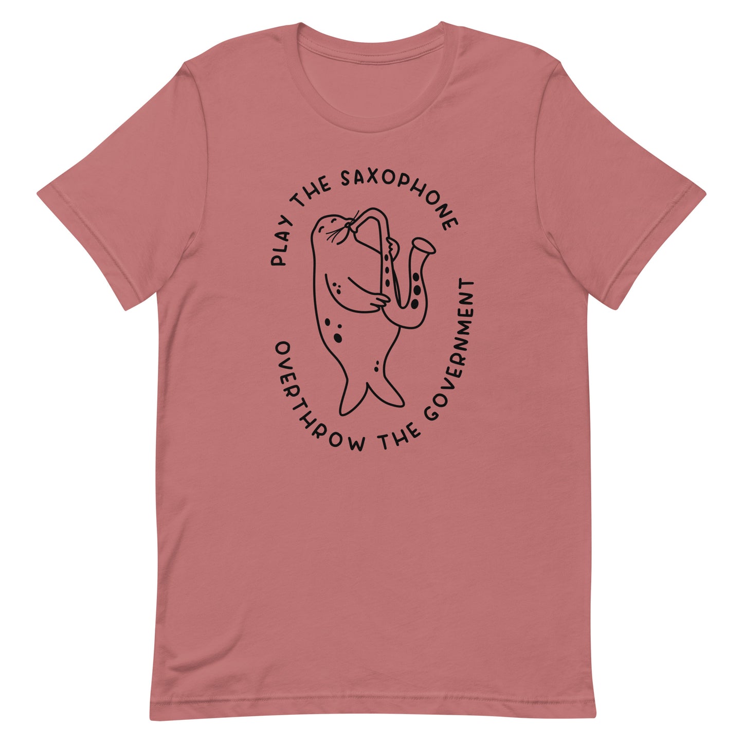 Play the Saxophone Unisex t-shirt