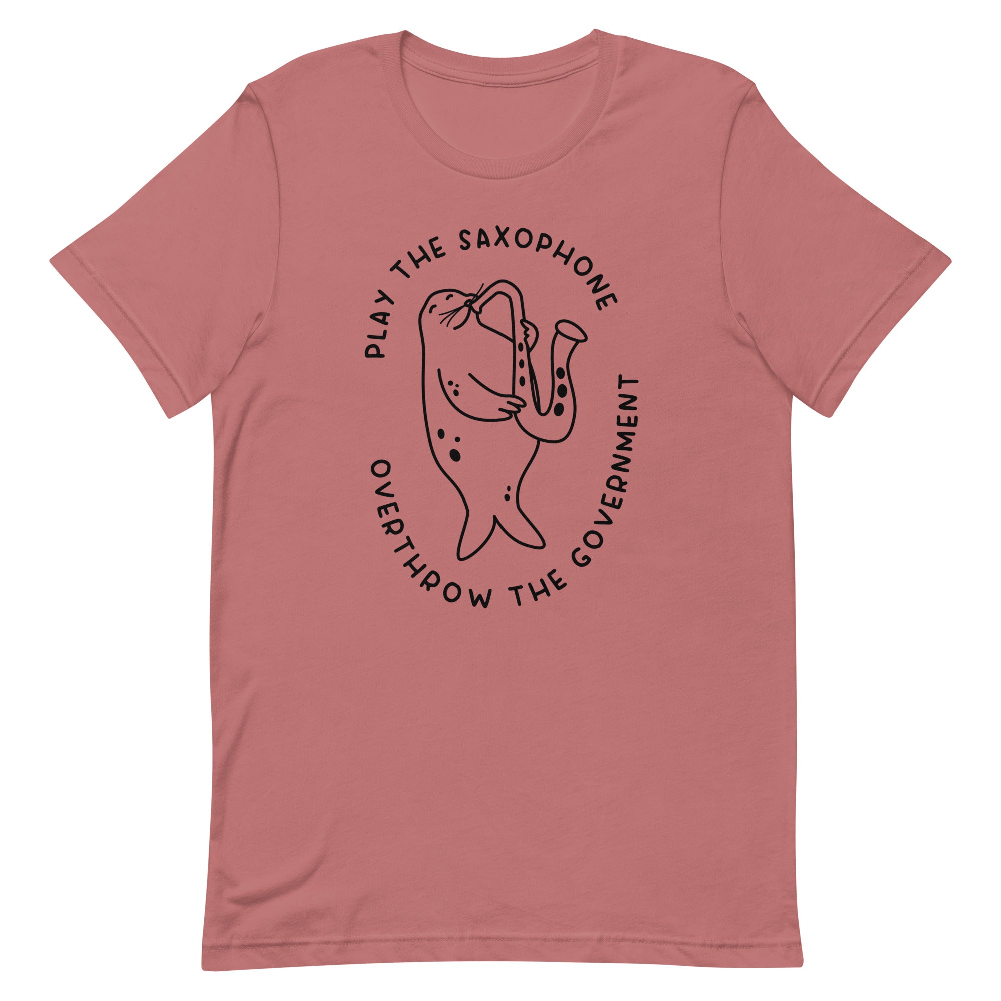 Play the Saxophone Unisex t-shirt