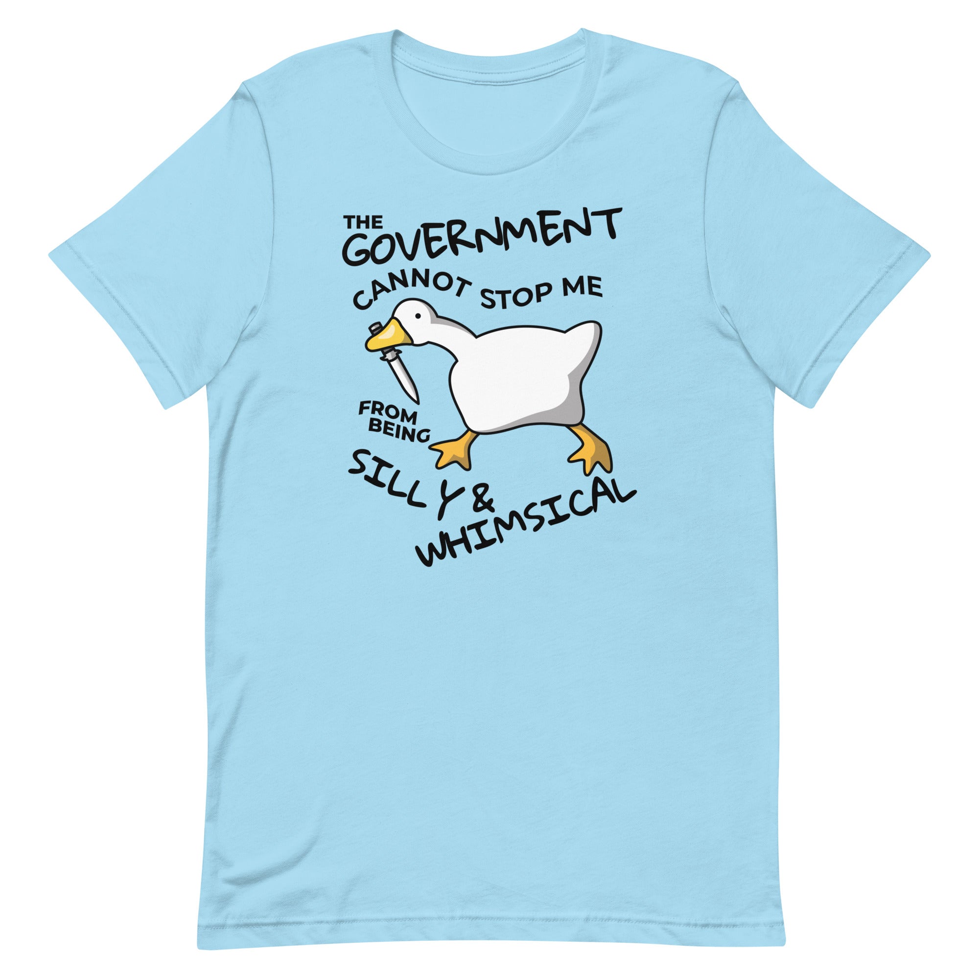 The Government Cannot Stop Me From Being Silly & Whimsical Unisex t-shirt