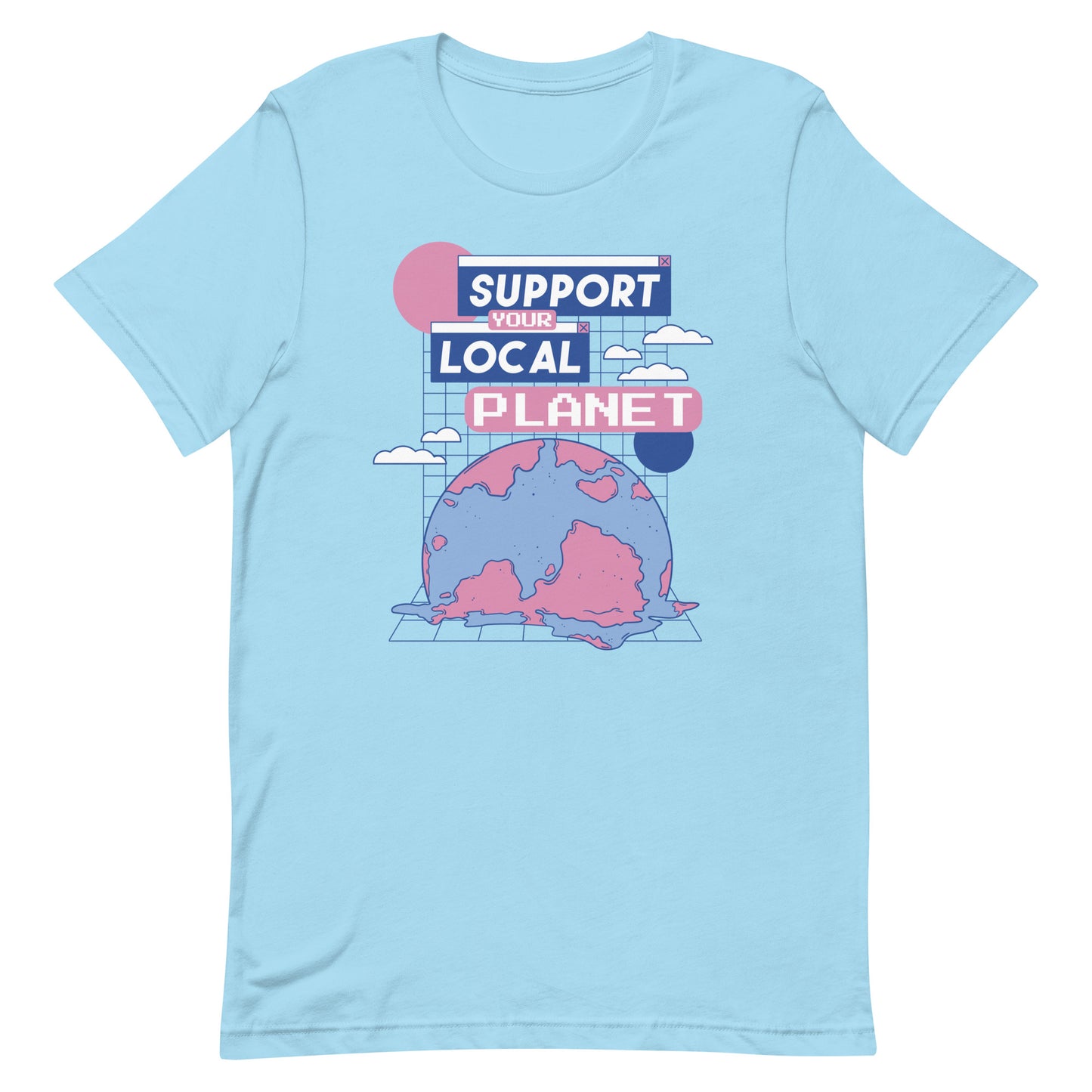 Support Your Local Planet Unisex t-shirt