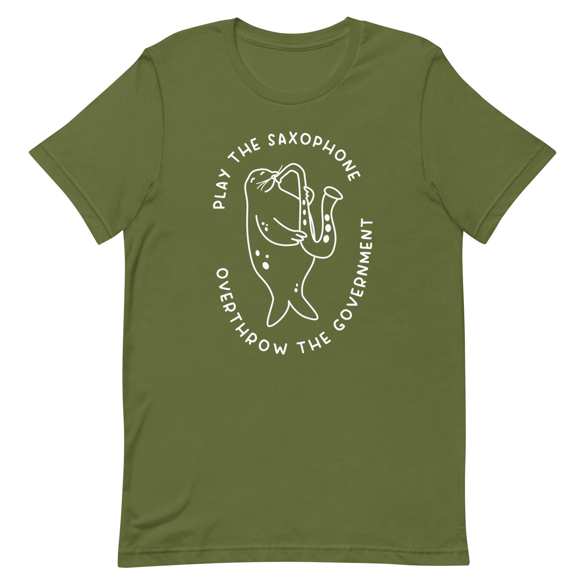 Play the Saxophone Unisex t-shirt