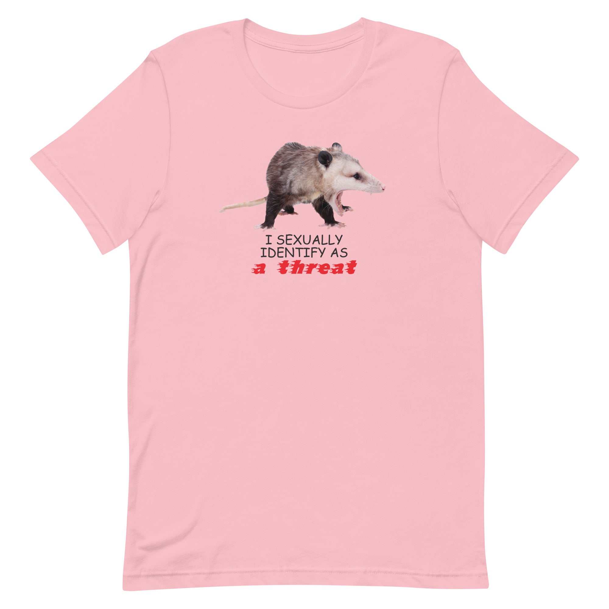 I Identify as a Threat Unisex t-shirt