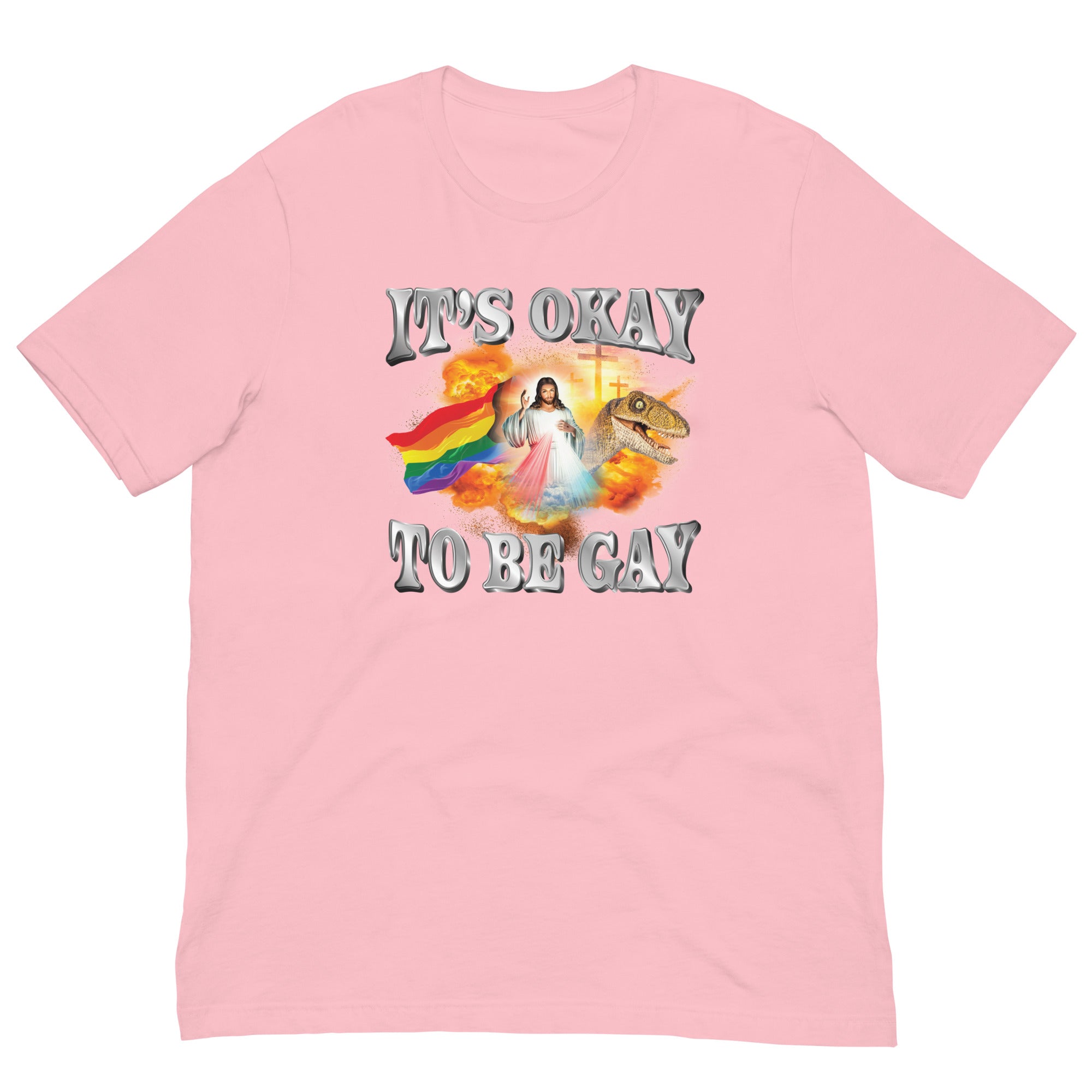 It's Okay to be Gay (Jesus) Unisex t-shirt