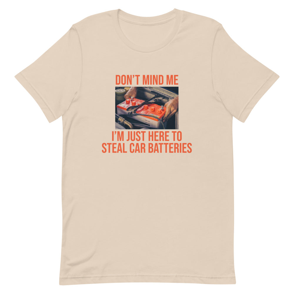 Car Batteries unisex t-shirt