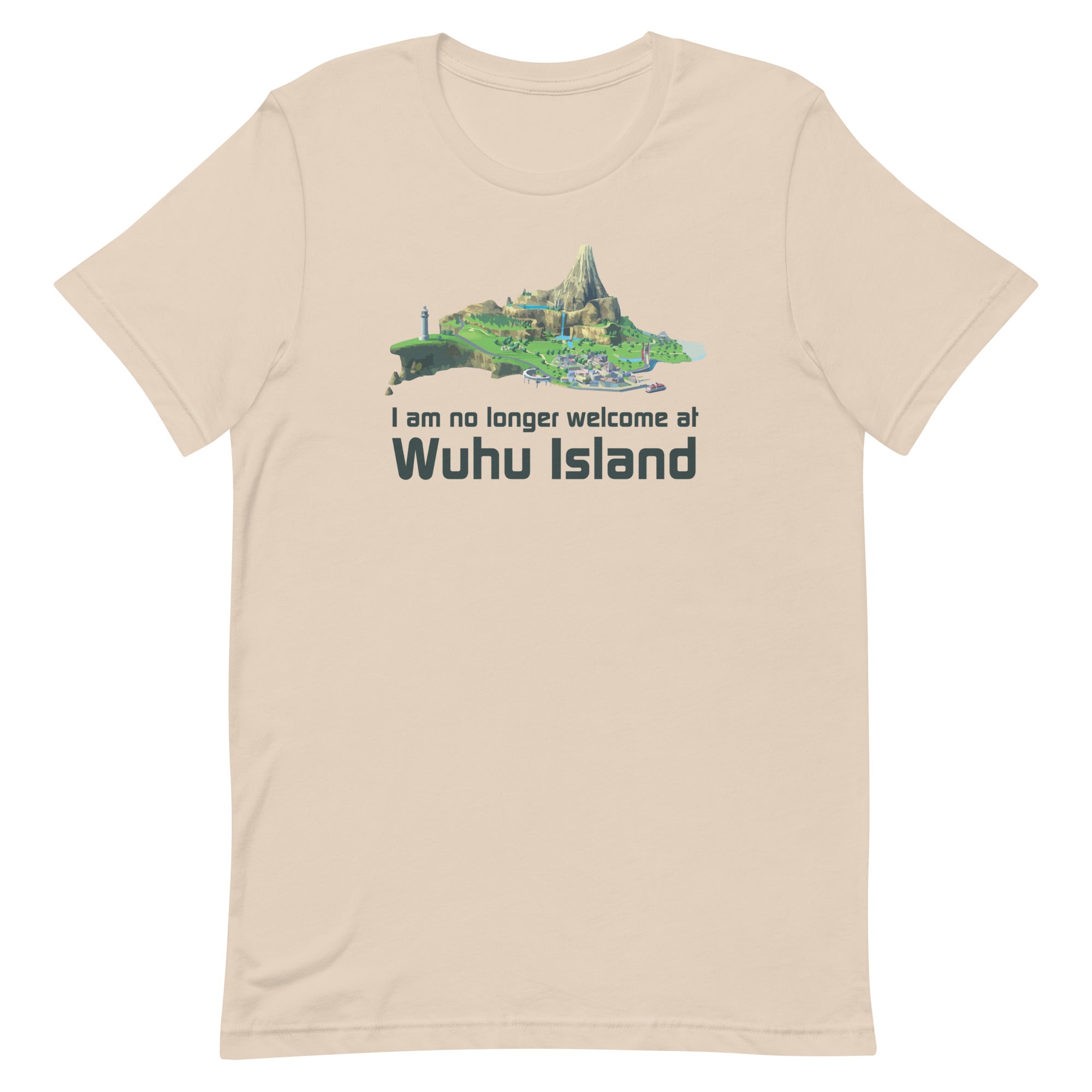 No Longer Welcome at Wuhu Island Unisex t-shirt