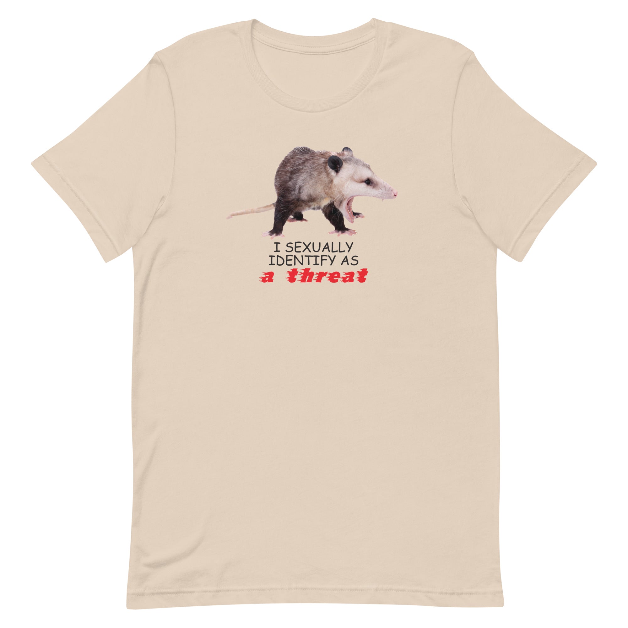 I Identify as a Threat Unisex t-shirt