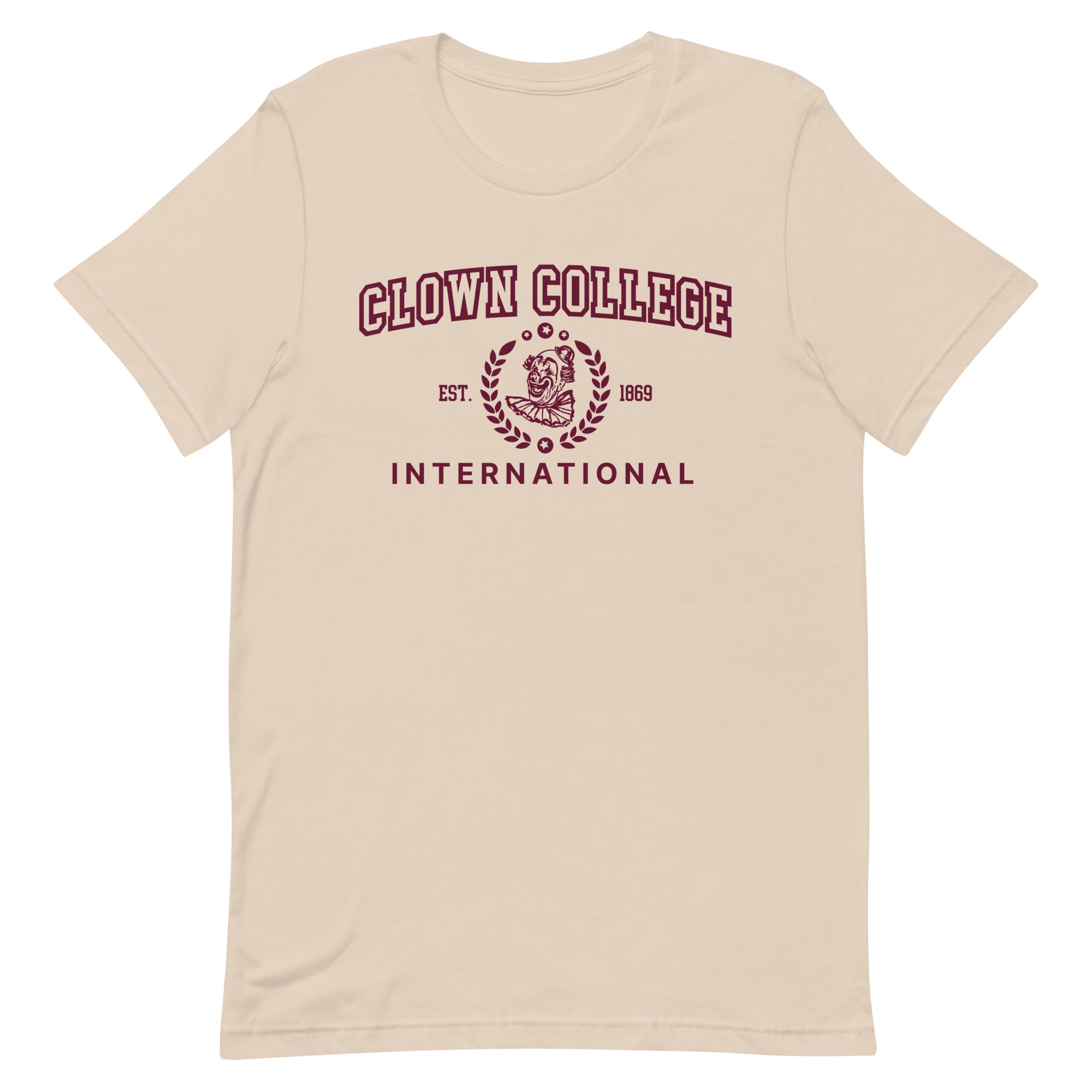 Clown College Unisex t-shirt