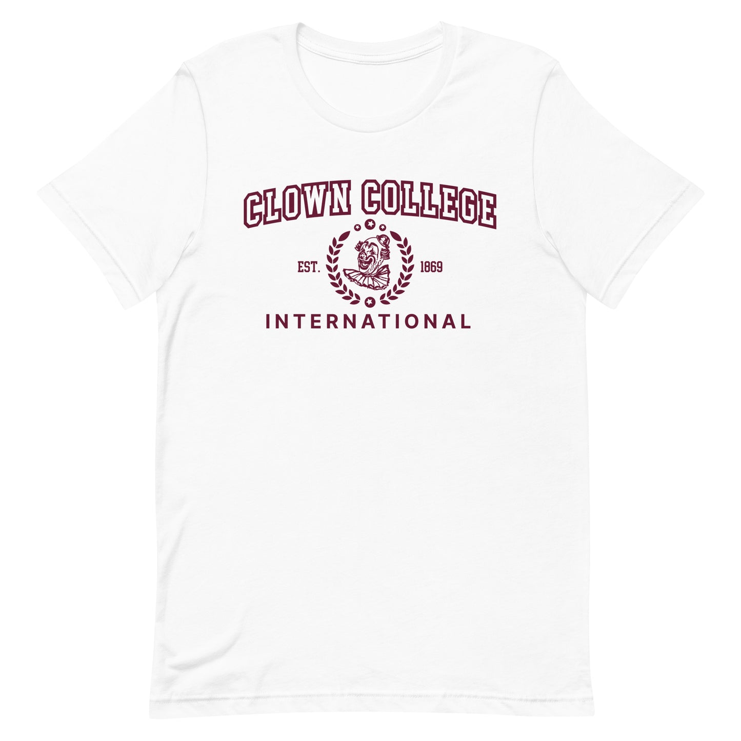 Clown College Unisex t-shirt