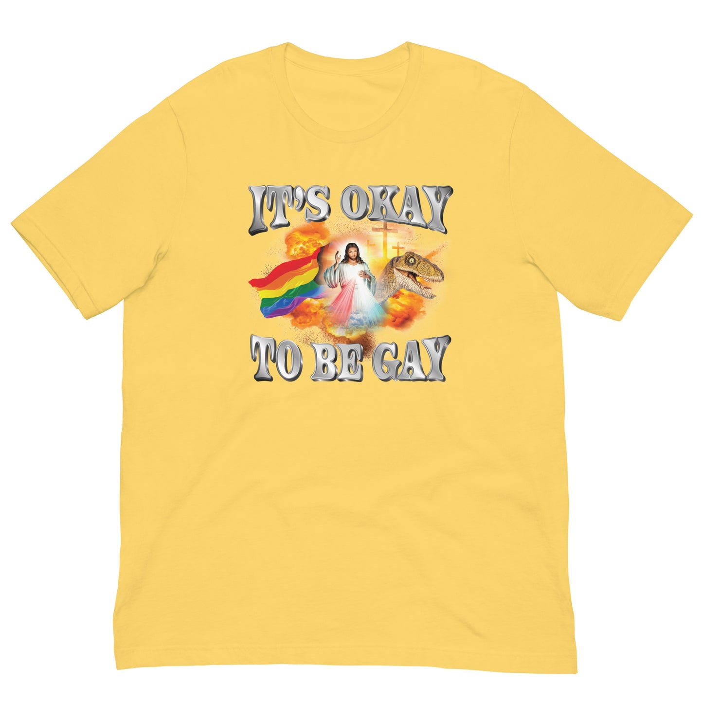 It's Okay to be Gay (Jesus) Unisex t-shirt
