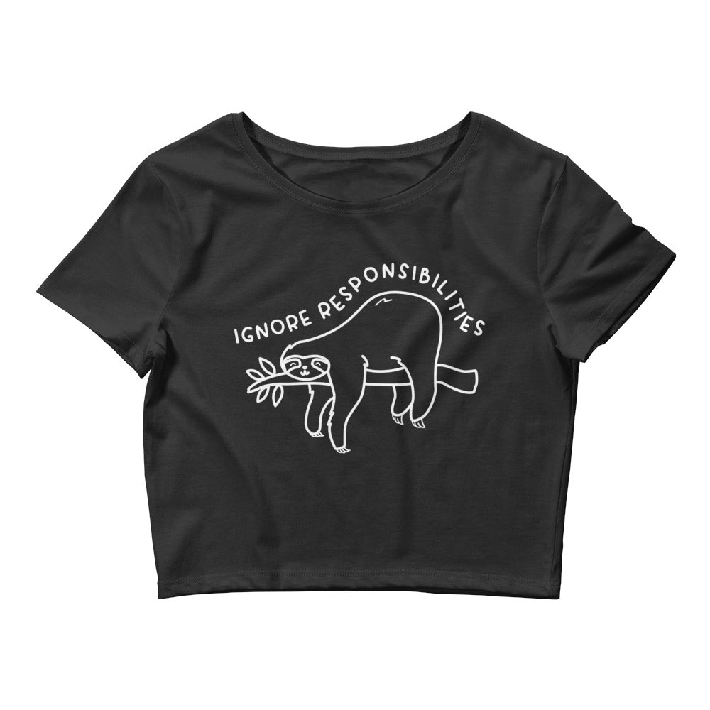 Ignore Responsibilities Women’s Baby Tee