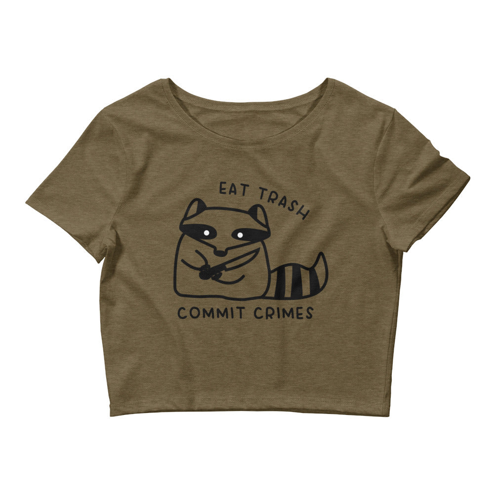 Eat Trash Women’s Baby Tee