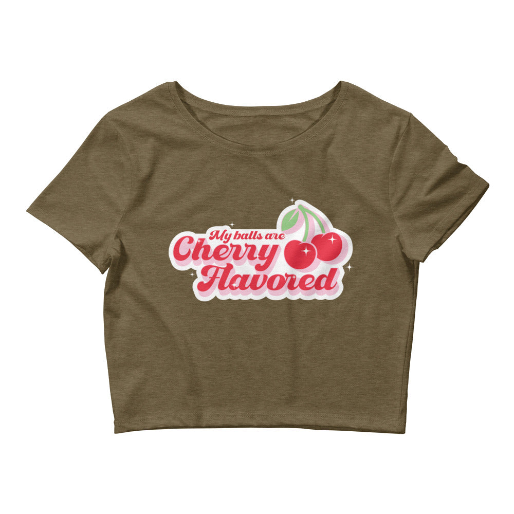 My Balls Are Cherry Flavored Women’s Baby Tee