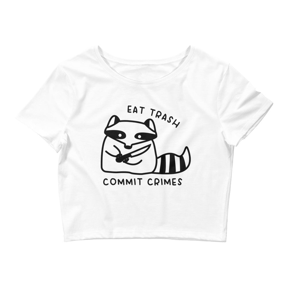 Eat Trash Women’s Baby Tee