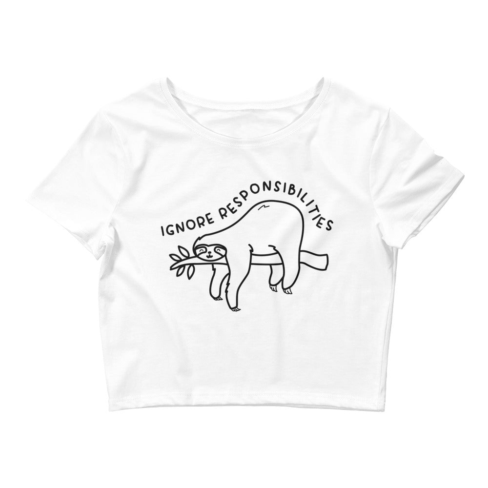 Ignore Responsibilities Women’s Baby Tee