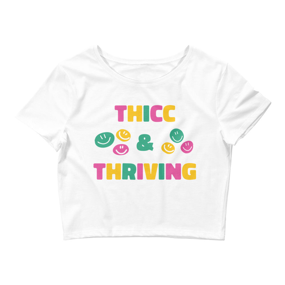 Thicc & Thriving Women’s Baby Tee