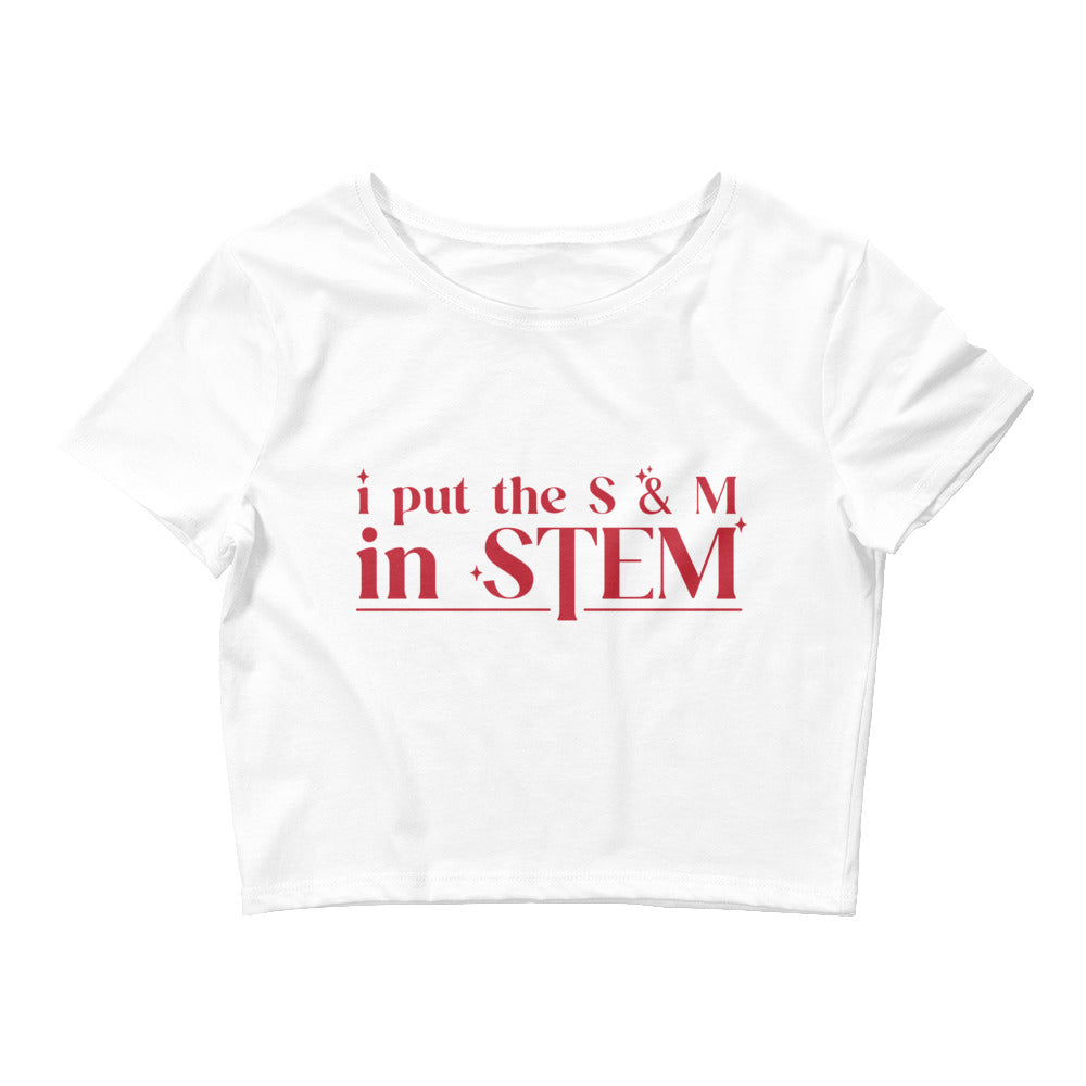 I Put the S & M in STEM Women’s Baby Tee