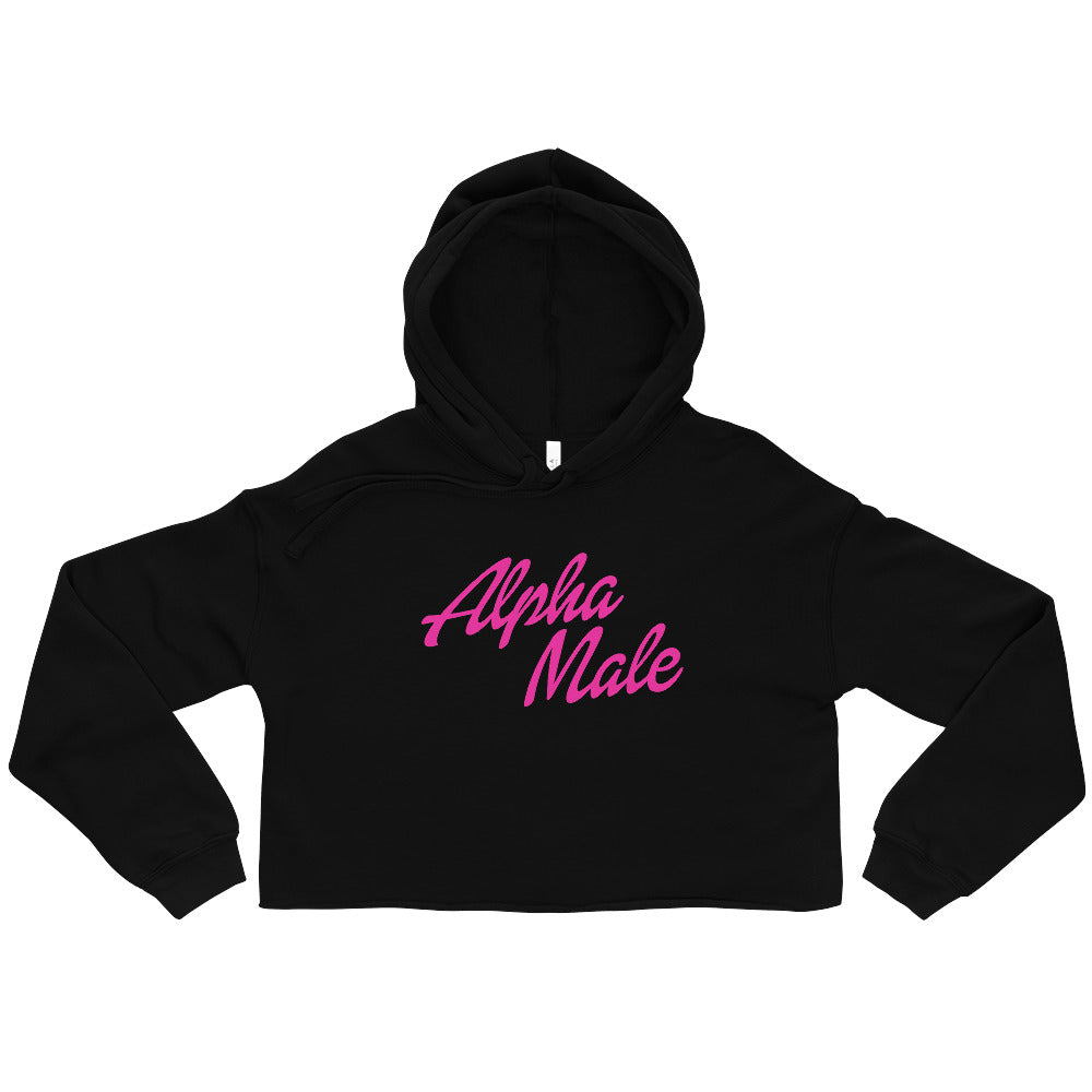 Alpha Male Cropped Hoodie